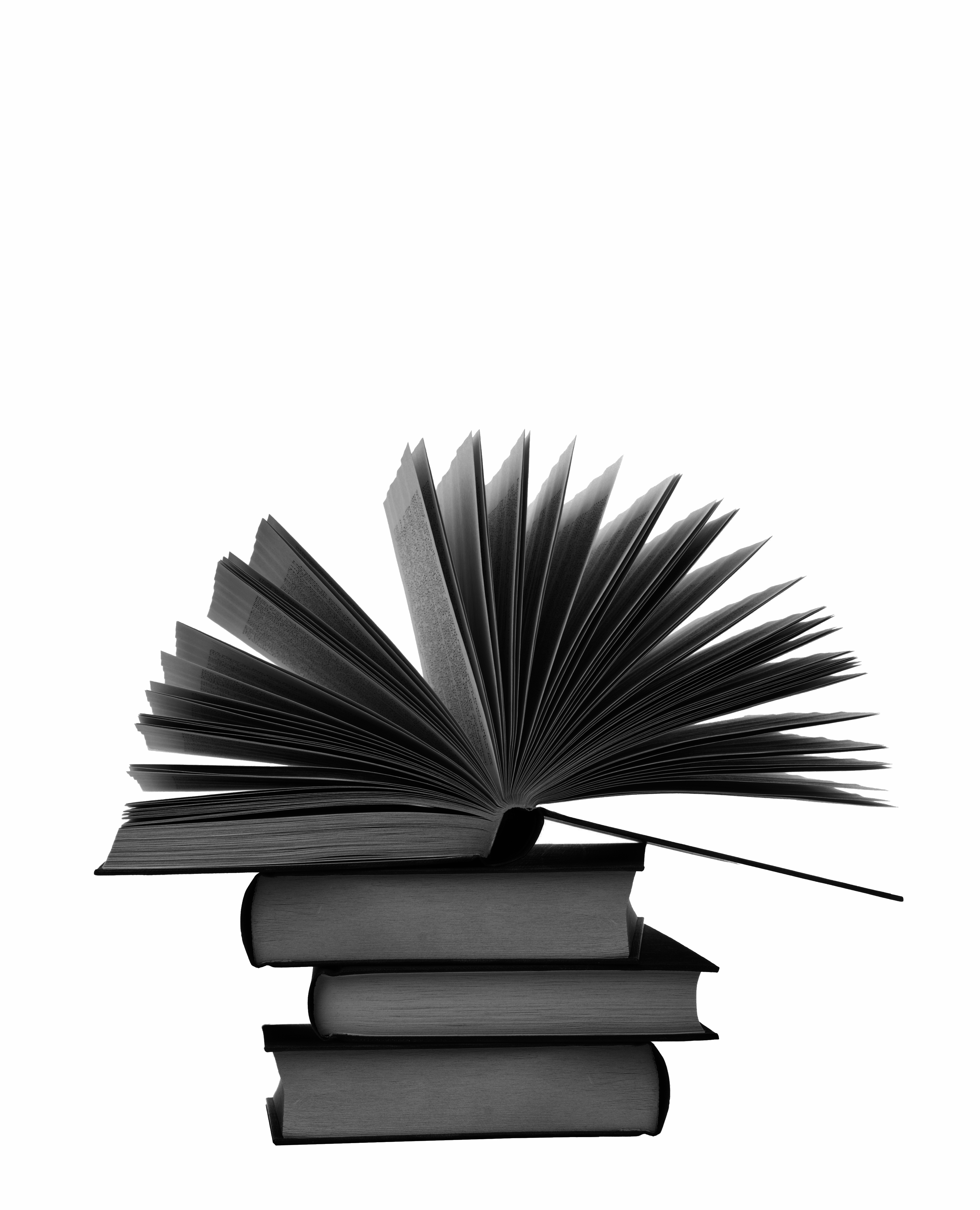 pile of books